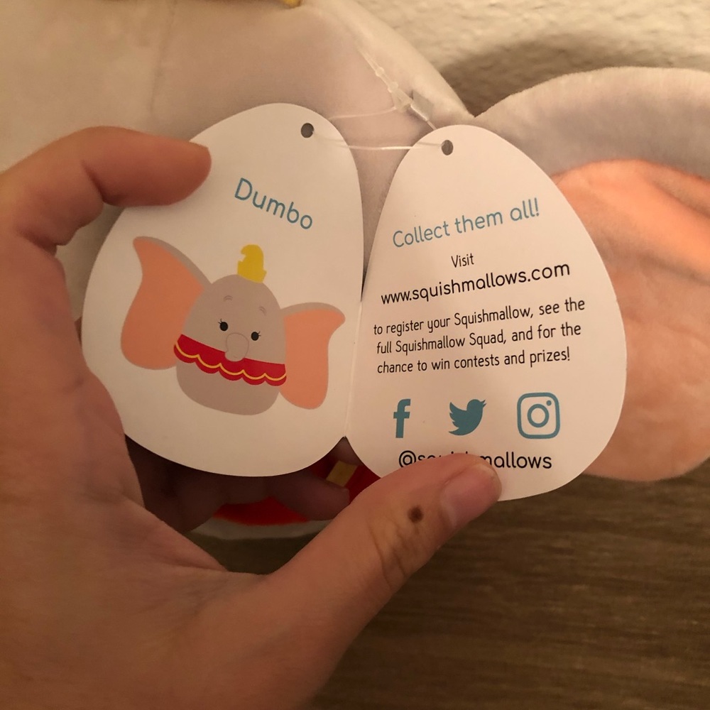 Dumbo Squishmallow 7” NWT - Picture 4 of 4